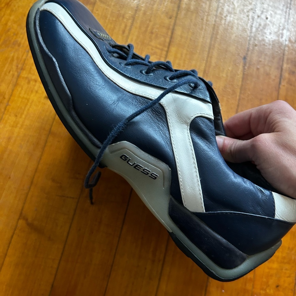 Guess Leather Driving Sneakers - Picture 4 of 7